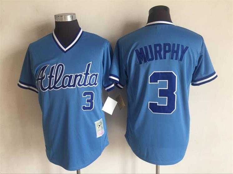 Braves 3 Dale Murphy Light Blue Mitchell And Ness Throwback Stitched Baseball Jerseys,We sell and wholesale Braves 3 Dale Murphy Light Blue Mitchell And Ness Throwback Stitched Baseball Jerseys on line form chian!
